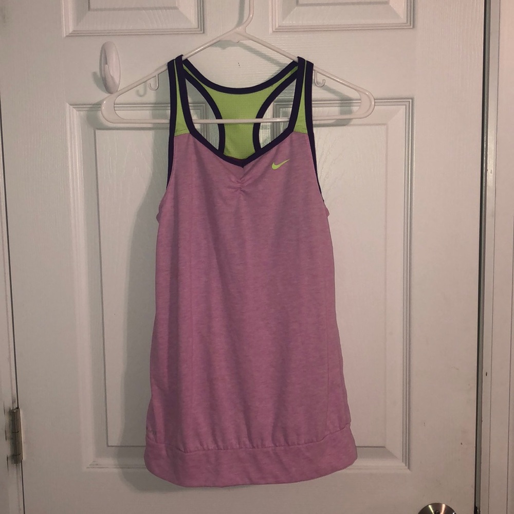 Purple Nike tank top